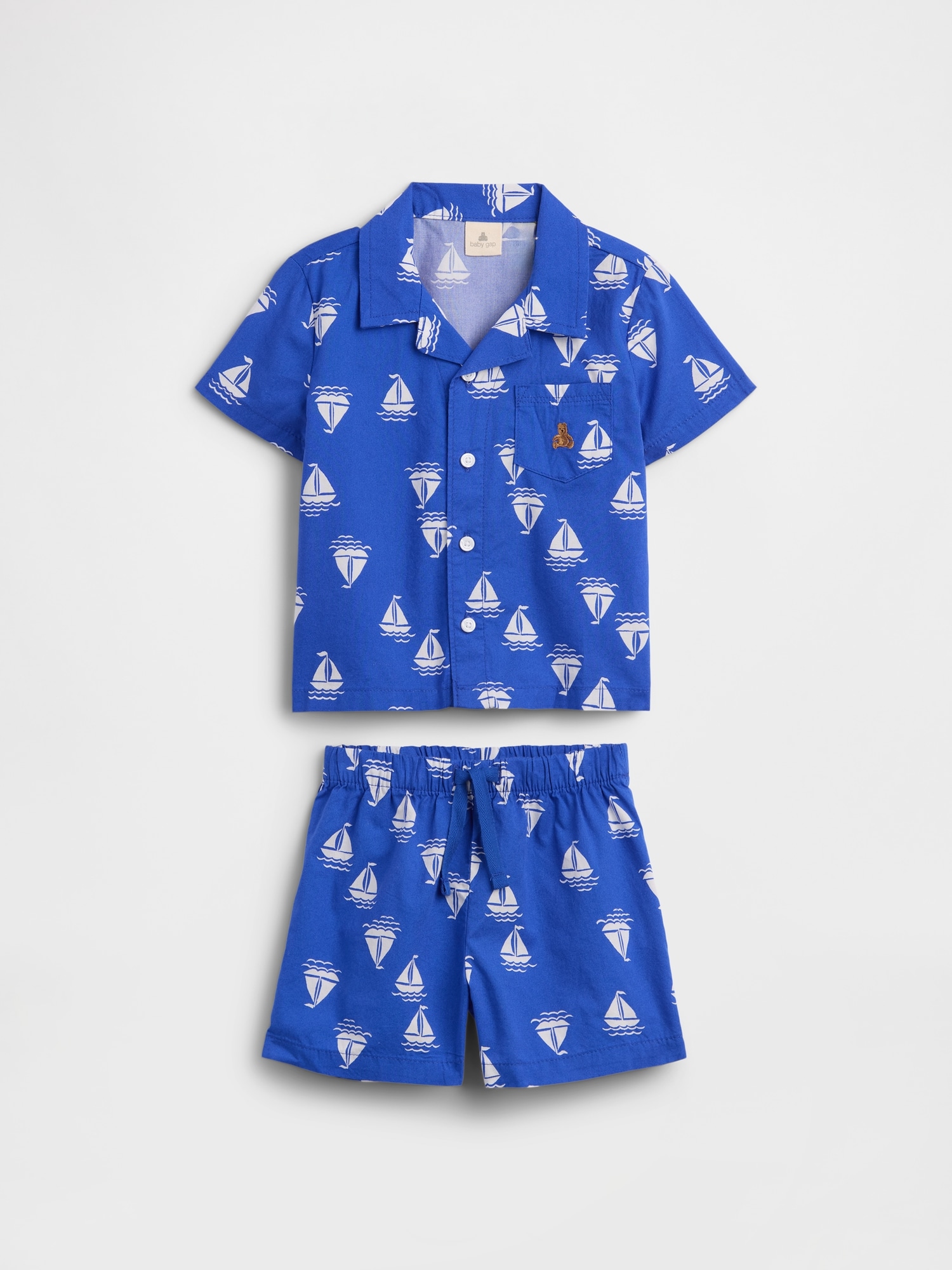 Baby Brannan Bear Two-Piece Outfit Set