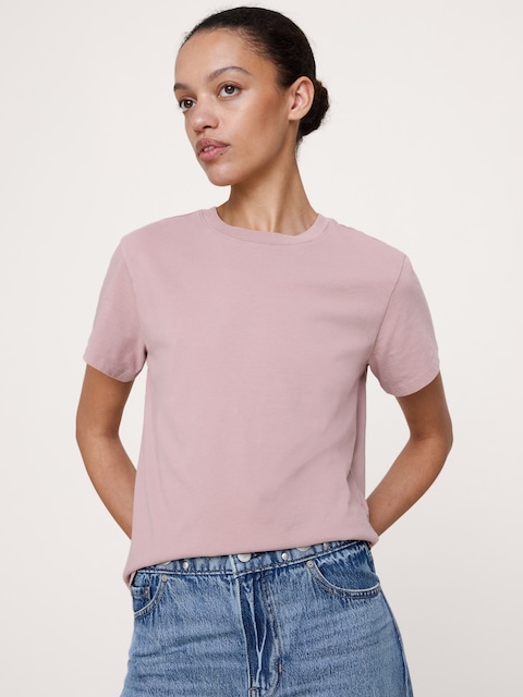 Vintage Cotton Crew-Neck T-Shirt