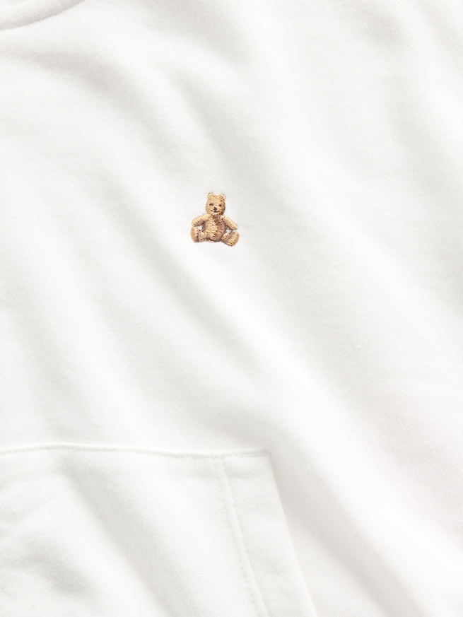 ヴィンテージソフト フレンチテリー ウェッジ ジップアップパーカー (キッズ)-4