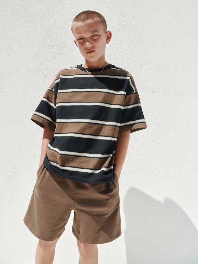 ヘビーウェイト イージーウエスト ショートパンツ (キッズ)-2