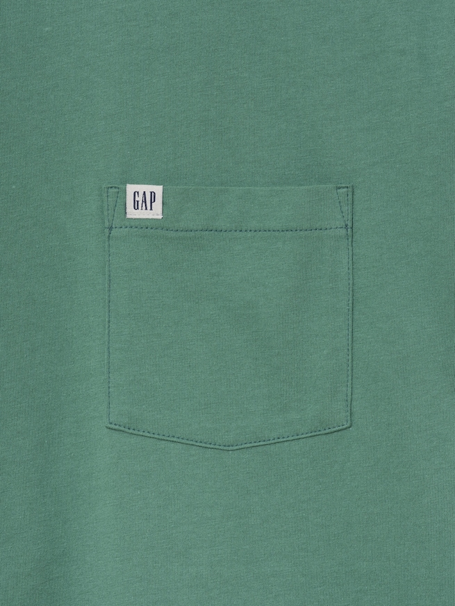 GAPミニロゴ ポケット Tシャツ-1