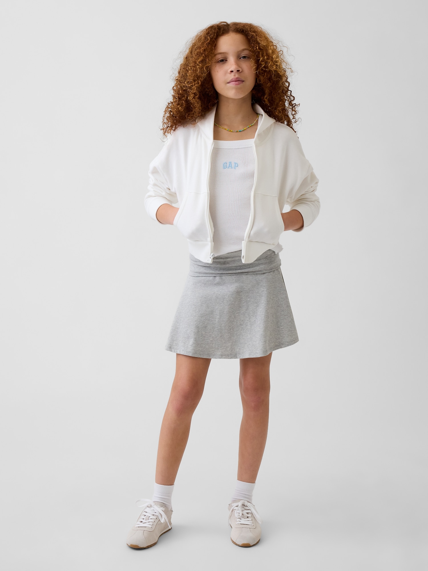JUPE-SHORT À TAILLE REPLIABLE POUR ENFANT