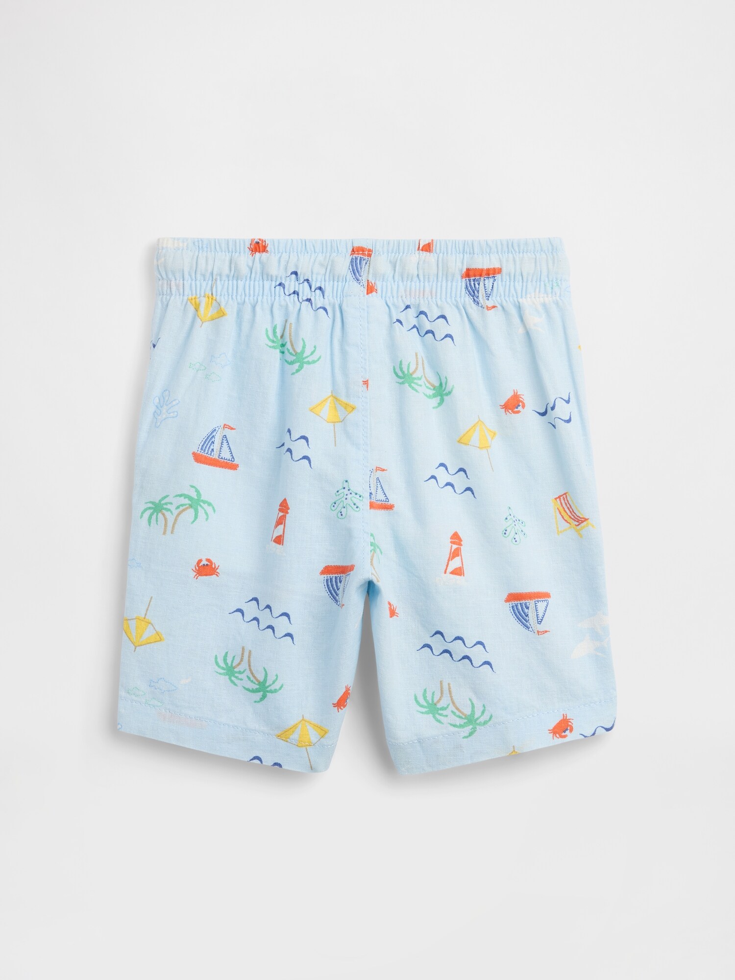 babyGap プルオン リネンブレンド ショートパンツ-2