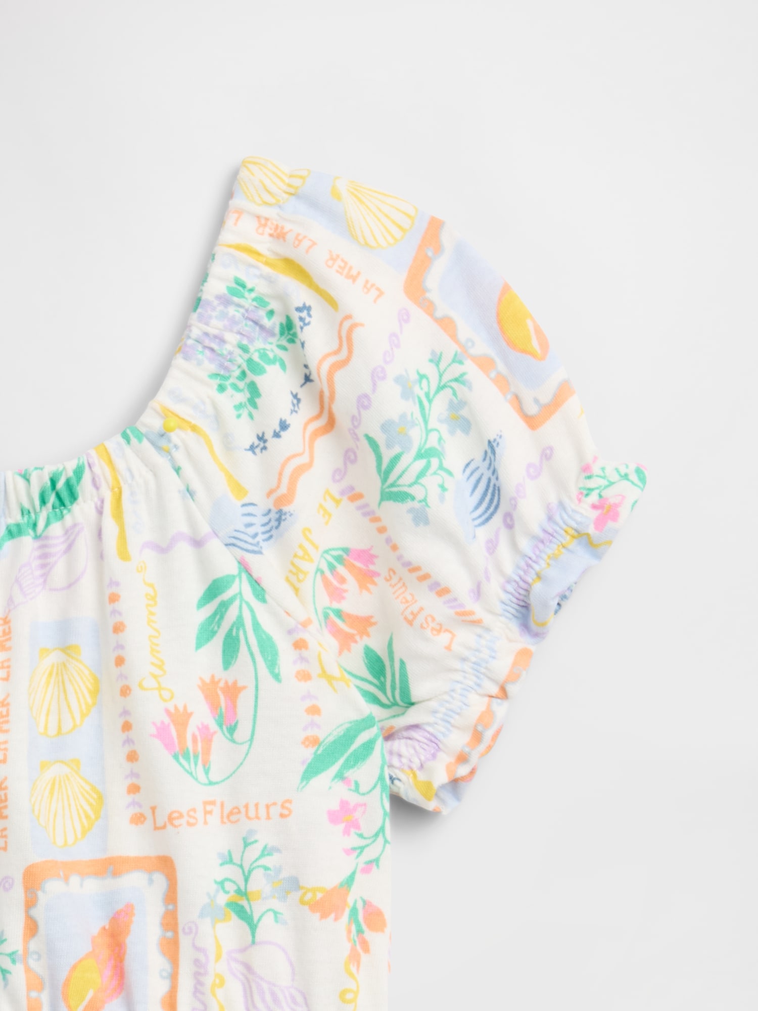 babyGap パフスリーブ カバーオール-2