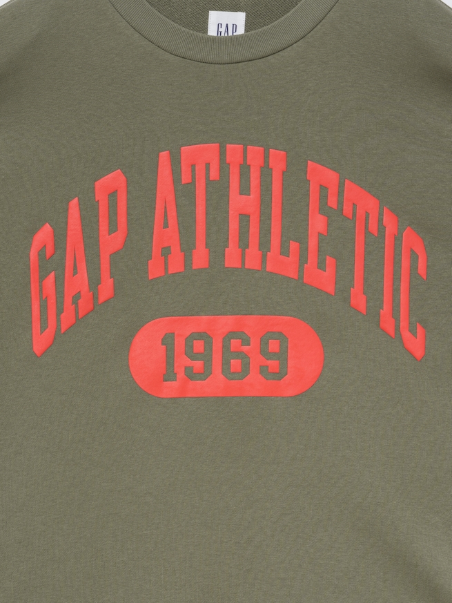 リラックスフィット フレンチテリー グラフィックTシャツ-1