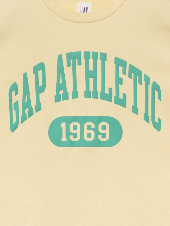 リラックスフィット フレンチテリー グラフィックTシャツ-1