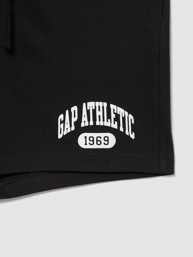 リラックスフィット フレンチテリー グラフィックショートパンツ-1