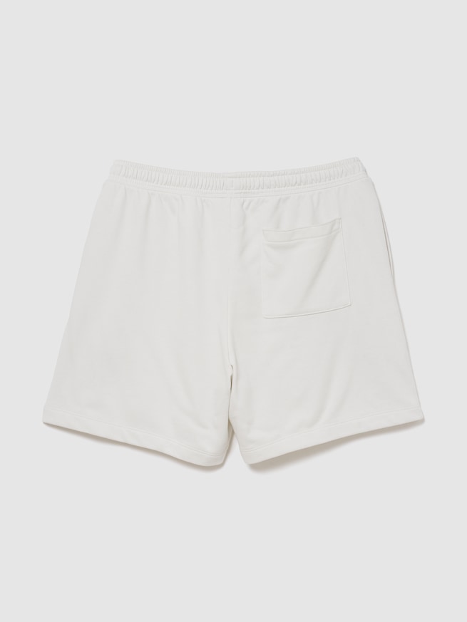 リラックスフィット フレンチテリー グラフィックショートパンツ-2