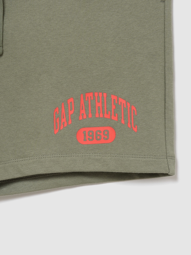 リラックスフィット フレンチテリー グラフィックショートパンツ-1