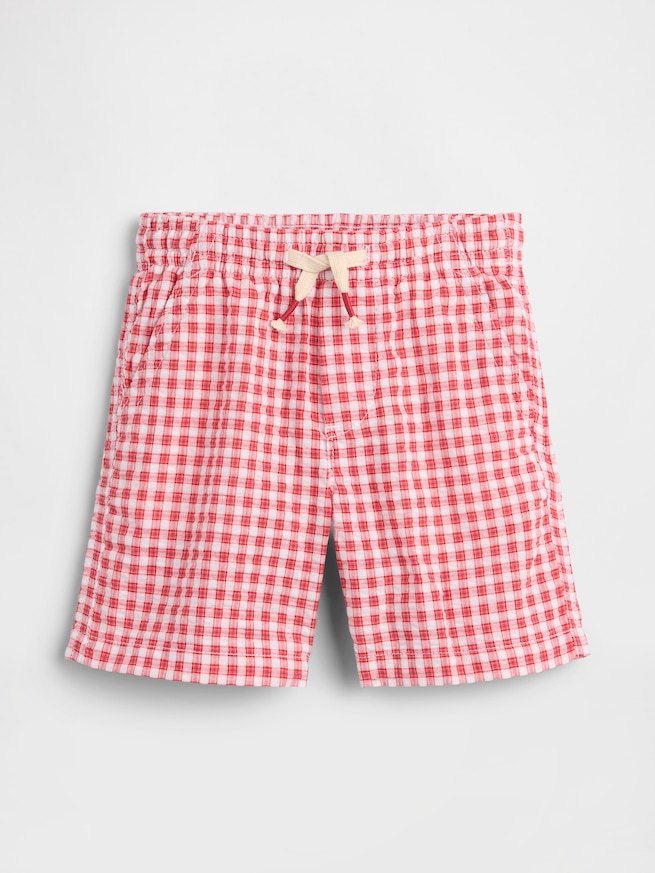 babyGap プルオン シアサッカーショートパンツ-0