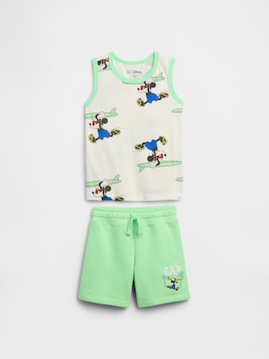babyGap &times; ディズニー ミッキーマウス 2ピース コーデセット