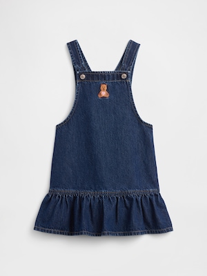 babyGap ブラナンベア デニム サロペットスカート