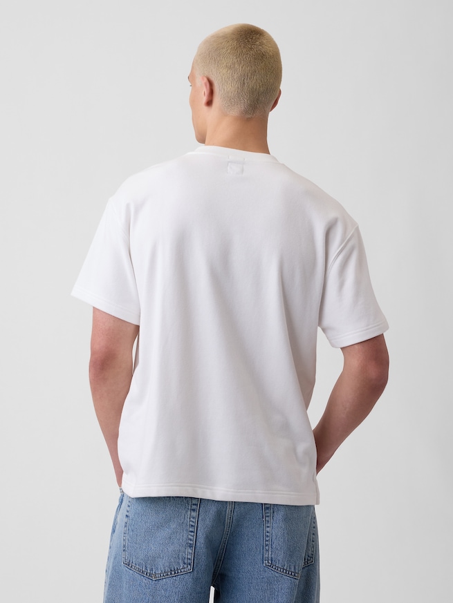 ヴィンテージソフト フレンチテリー GAPロゴ スウェットシャツ-2