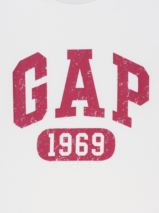 ヴィンテージソフト フレンチテリー GAPロゴ スウェットシャツ-3