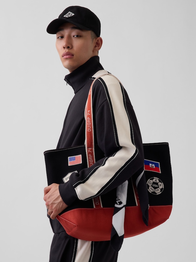 OuiGap キャンバス トートバッグ-1
