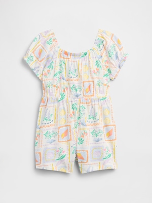 babyGap パフスリーブ カバーオール