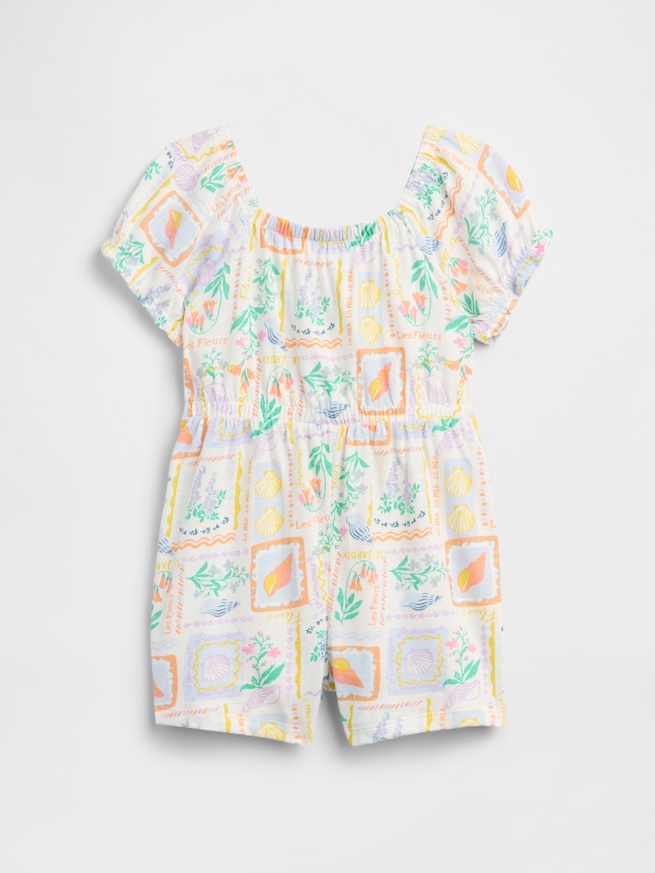 babyGap パフスリーブ カバーオール-0