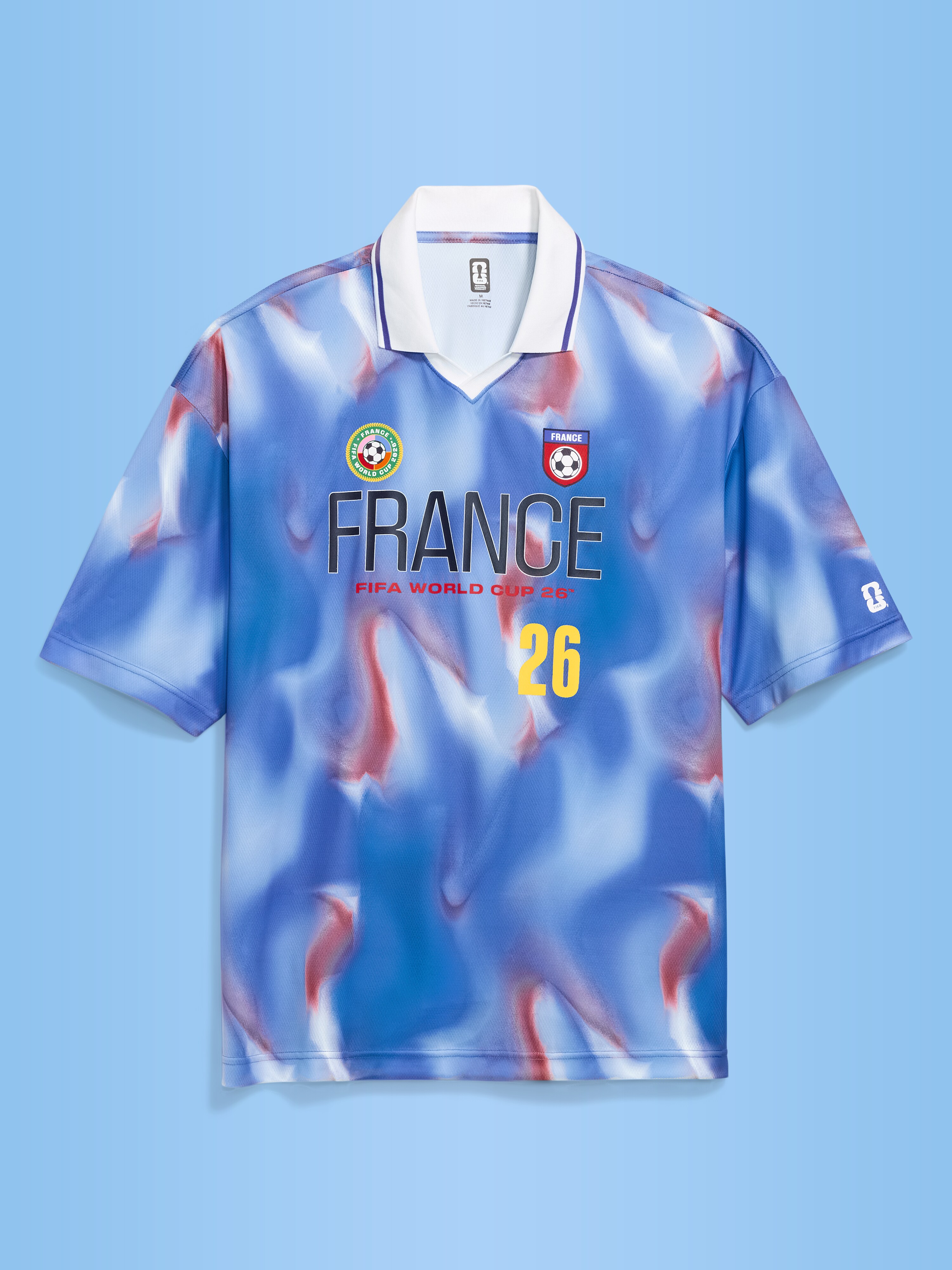 FIFA World Cup 26™ France Lifestyle Collared Jersey T-Shirt for