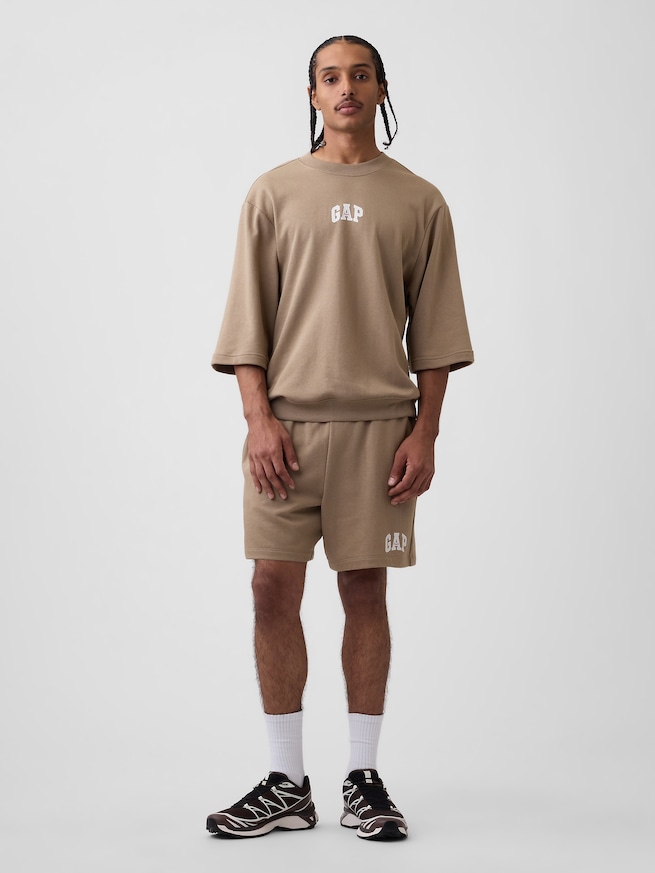 オーバーサイズ GAPロゴ フレンチテリーTシャツ-1