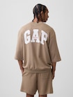 オーバーサイズ GAPロゴ フレンチテリーTシャツ-2