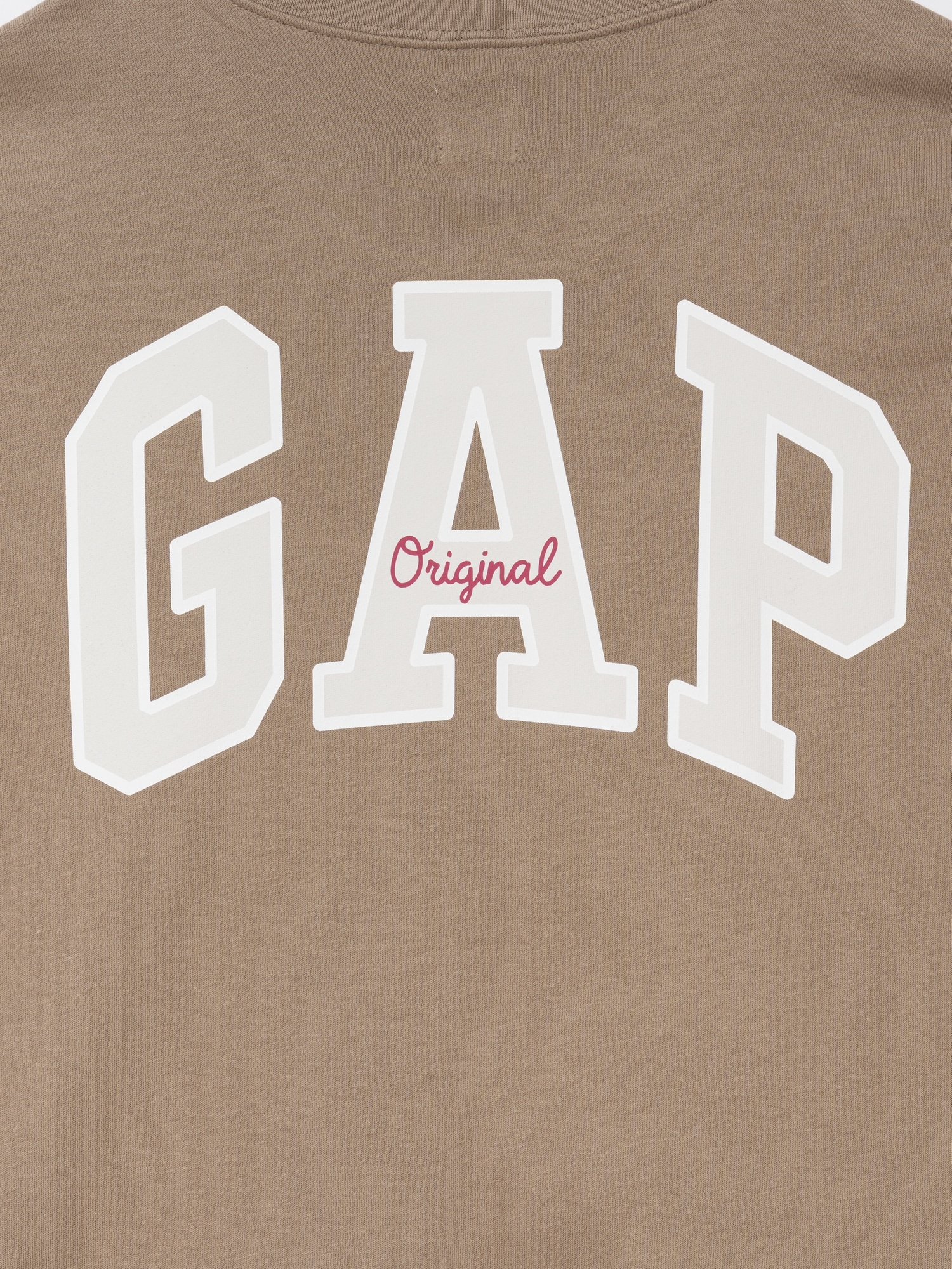 オーバーサイズ GAPロゴ フレンチテリーTシャツ-3