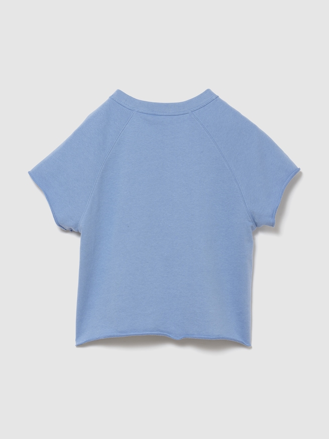 リラックスフィット フレンチテリー グラフィック Tシャツ-4