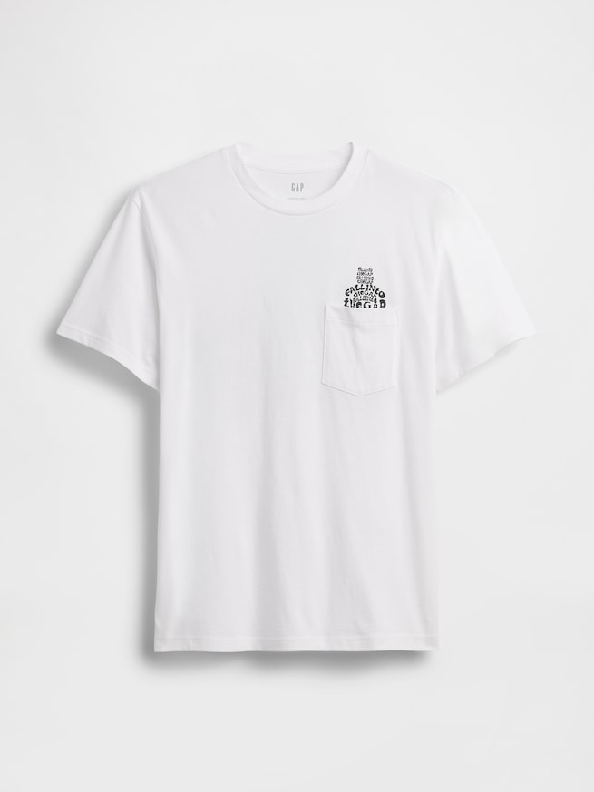 エブリディ ソフト リラックスフィット ブラナンベア ポケットTシャツ-4