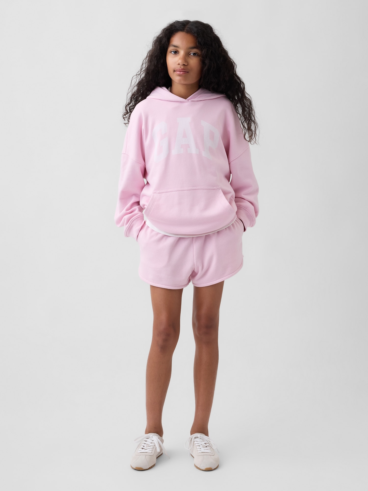 Kids VintageSoft Terry Relaxed Dolphin Shorts