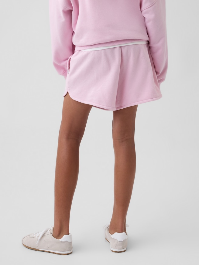 ヴィンテージソフト フレンチテリー リラックスフィット ドルフィンショートパンツ (キッズ)-3