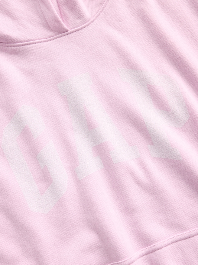 ヴィンテージソフト フレンチテリー オーバーサイズ パーカー (キッズ)-4