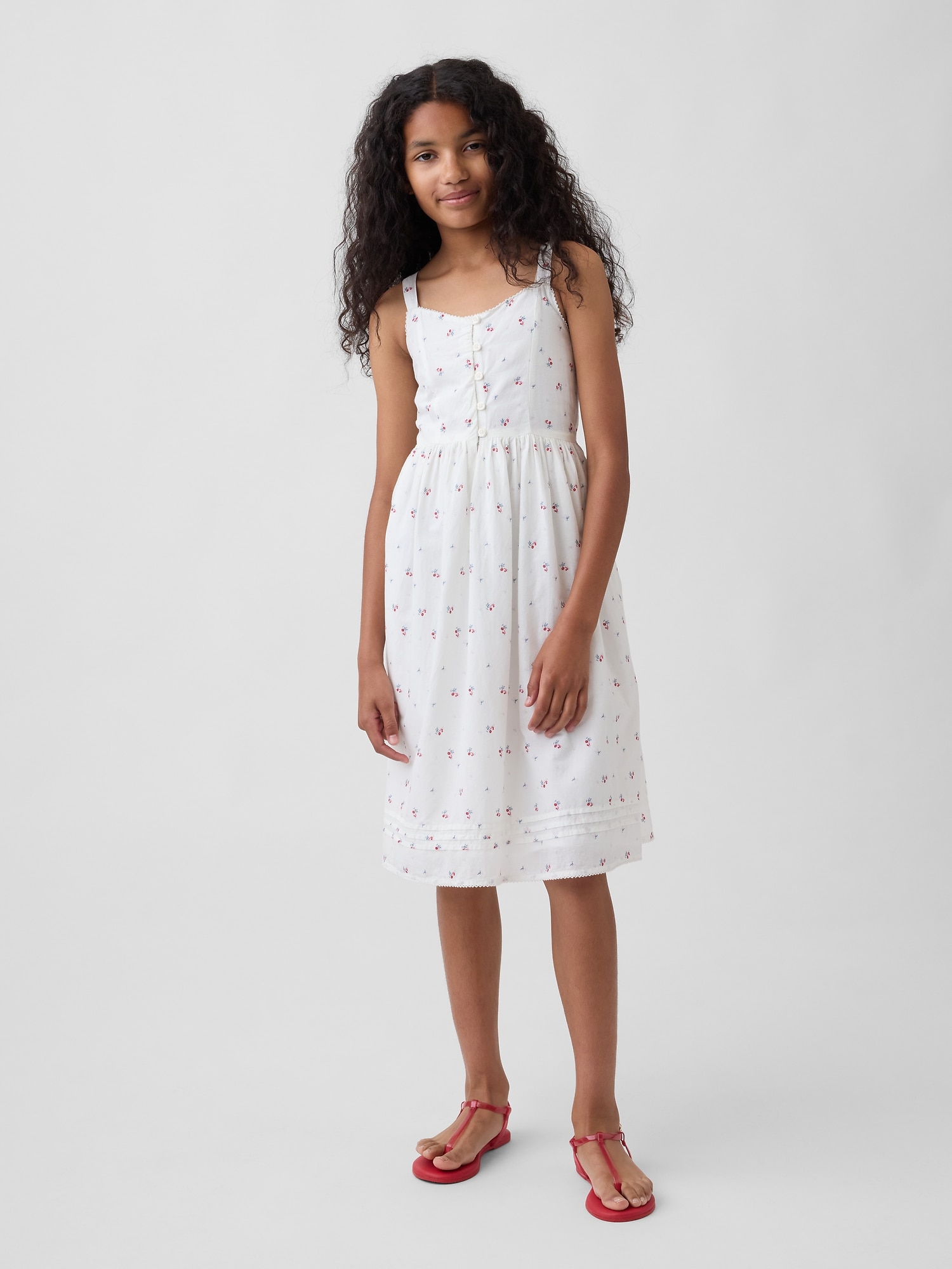 ROBE-CAMISOLE MI-LONGUE POUR ENFANT