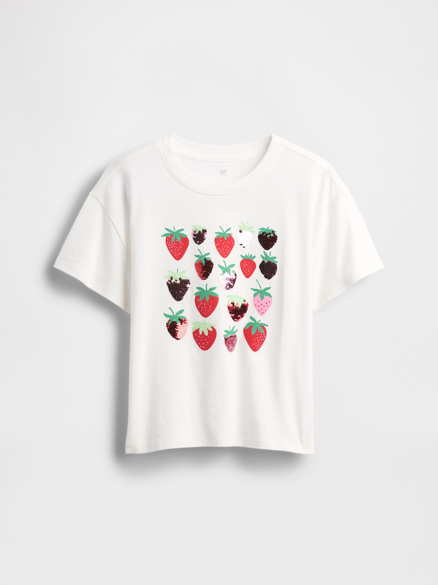 オーバーサイズ グラフィックTシャツ (キッズ)-1