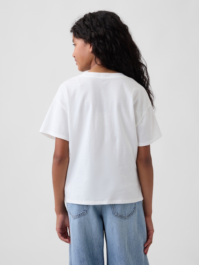 オーバーサイズ グラフィックTシャツ (キッズ)-2