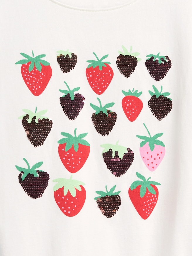 オーバーサイズ グラフィックTシャツ (キッズ)-3