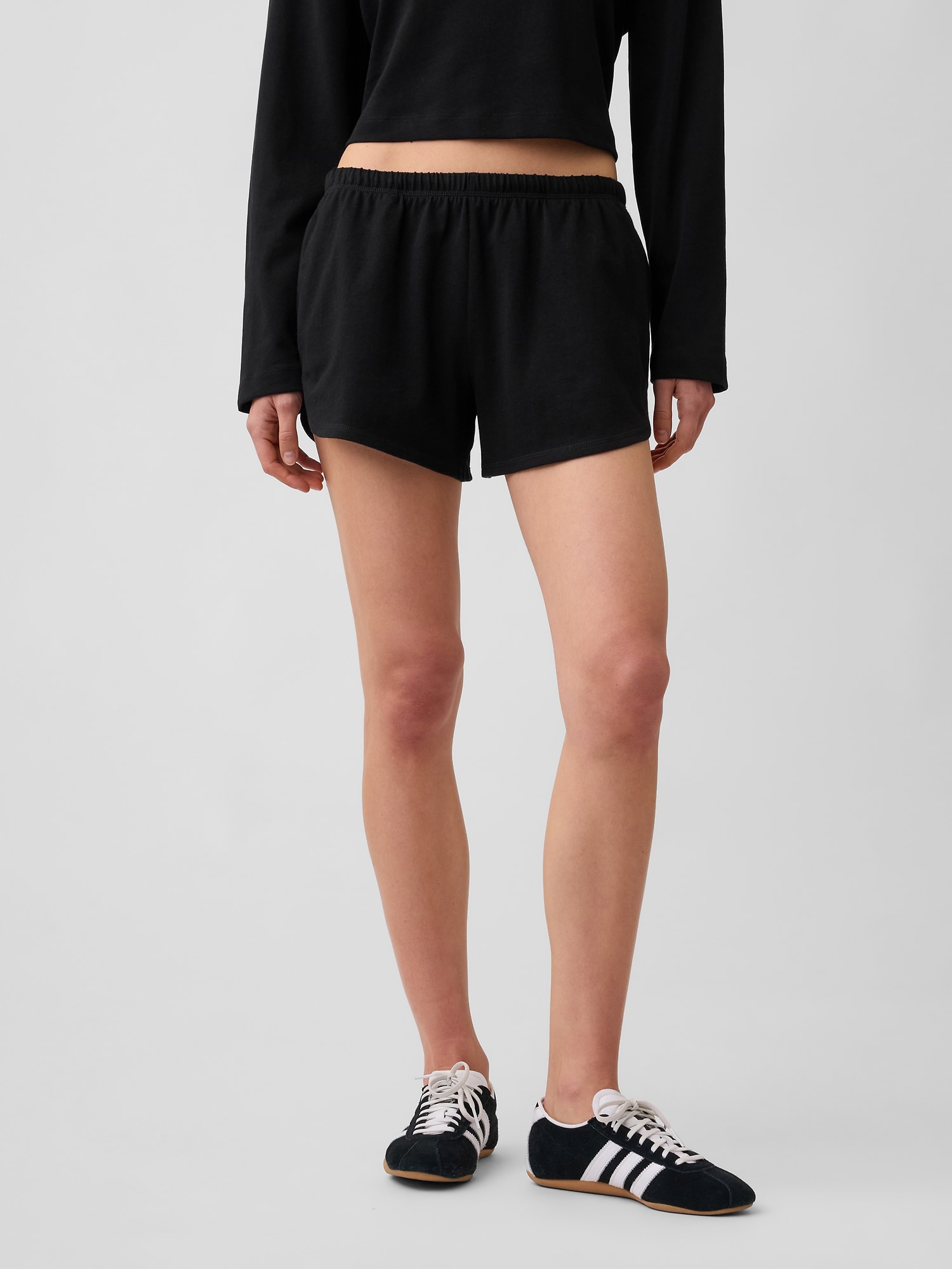 3" Knit Dolphin Shorts