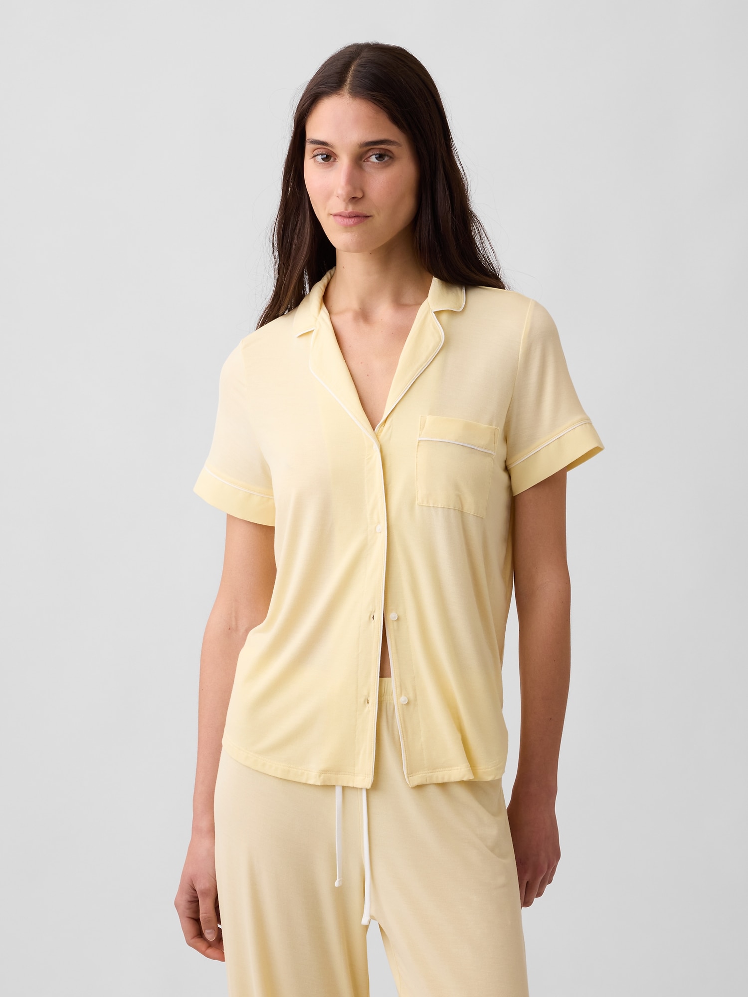 Softest Modal PJ Top