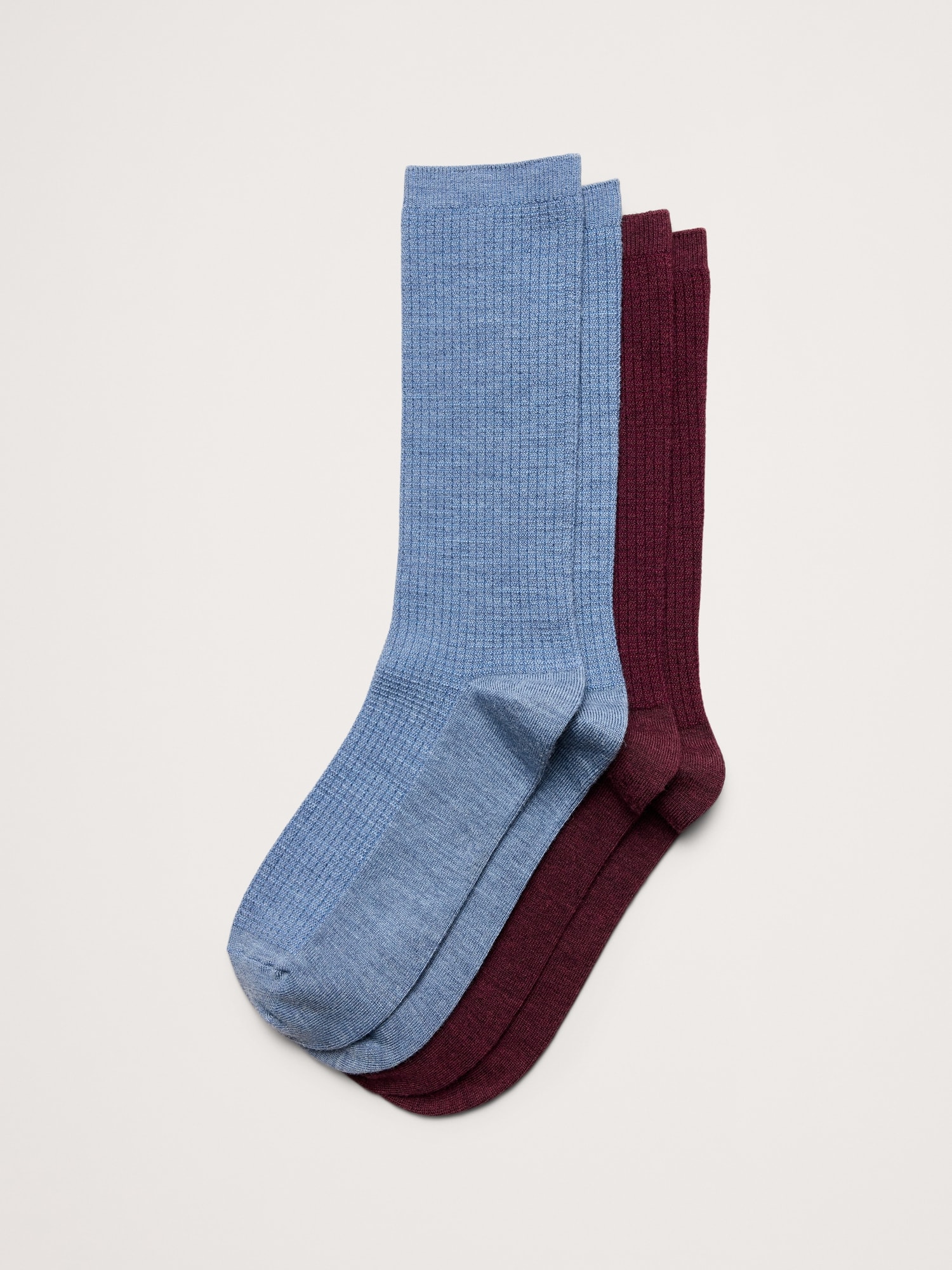 CHAUSSETTES EN LAINE MÉRINOS RESPIRANTE (PAQUET DE 2 PAIRES)