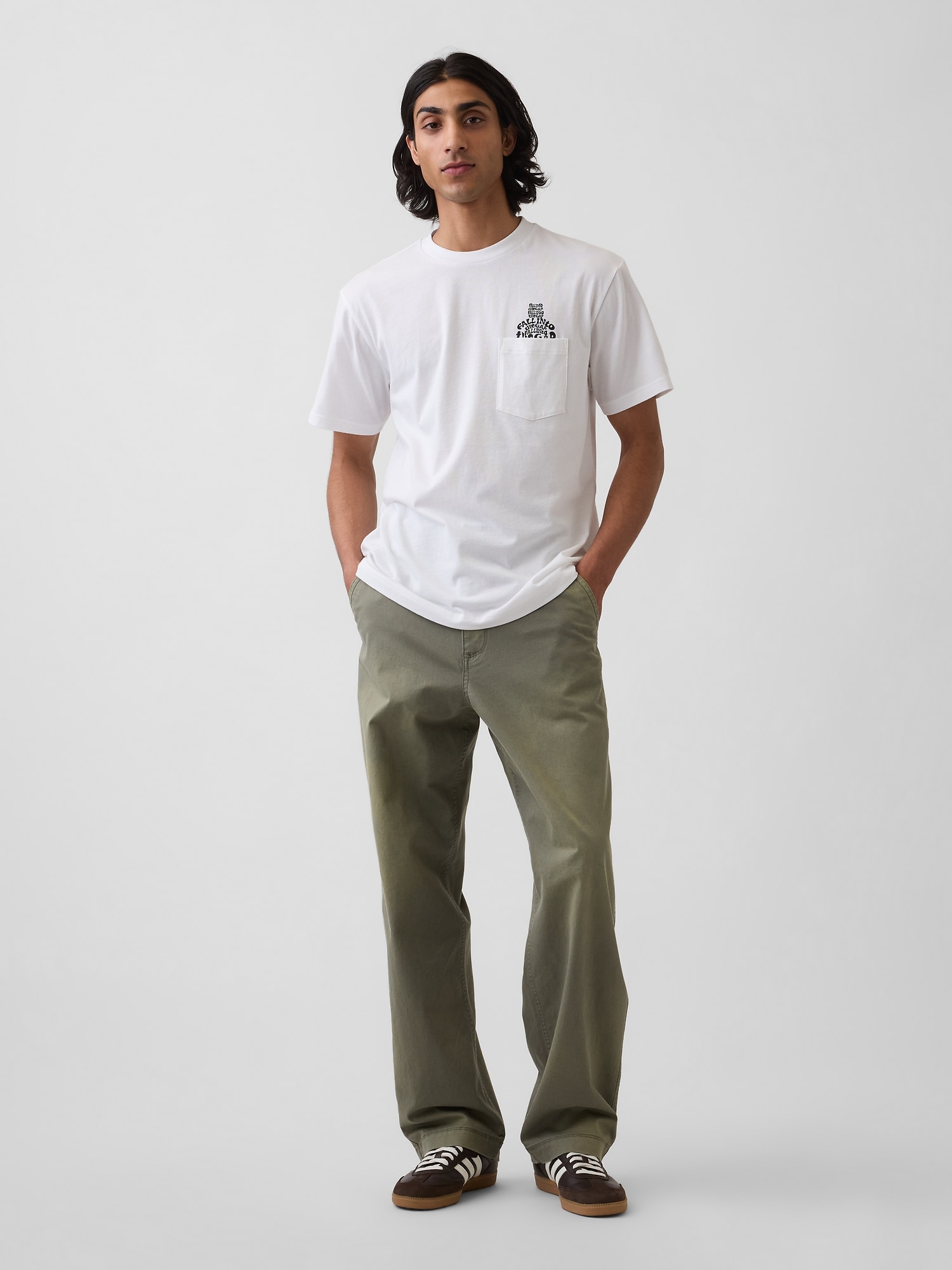 エブリディ ソフト リラックスフィット ブラナンベア ポケットTシャツ-2