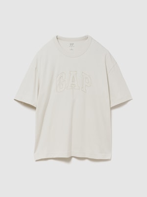 ヘビーウェイト GAPロゴ リラックスフィット クロップドTシャツ