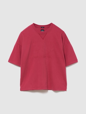 ヴィンテージソフト フレンチテリー オーバーサイズ GAPロゴ スウェットシャツ