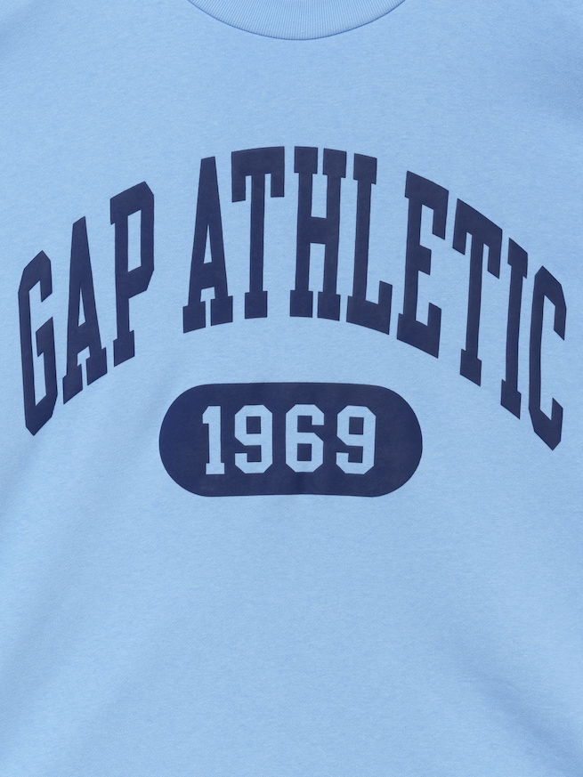 リラックスフィット フレンチテリー グラフィックTシャツ-1