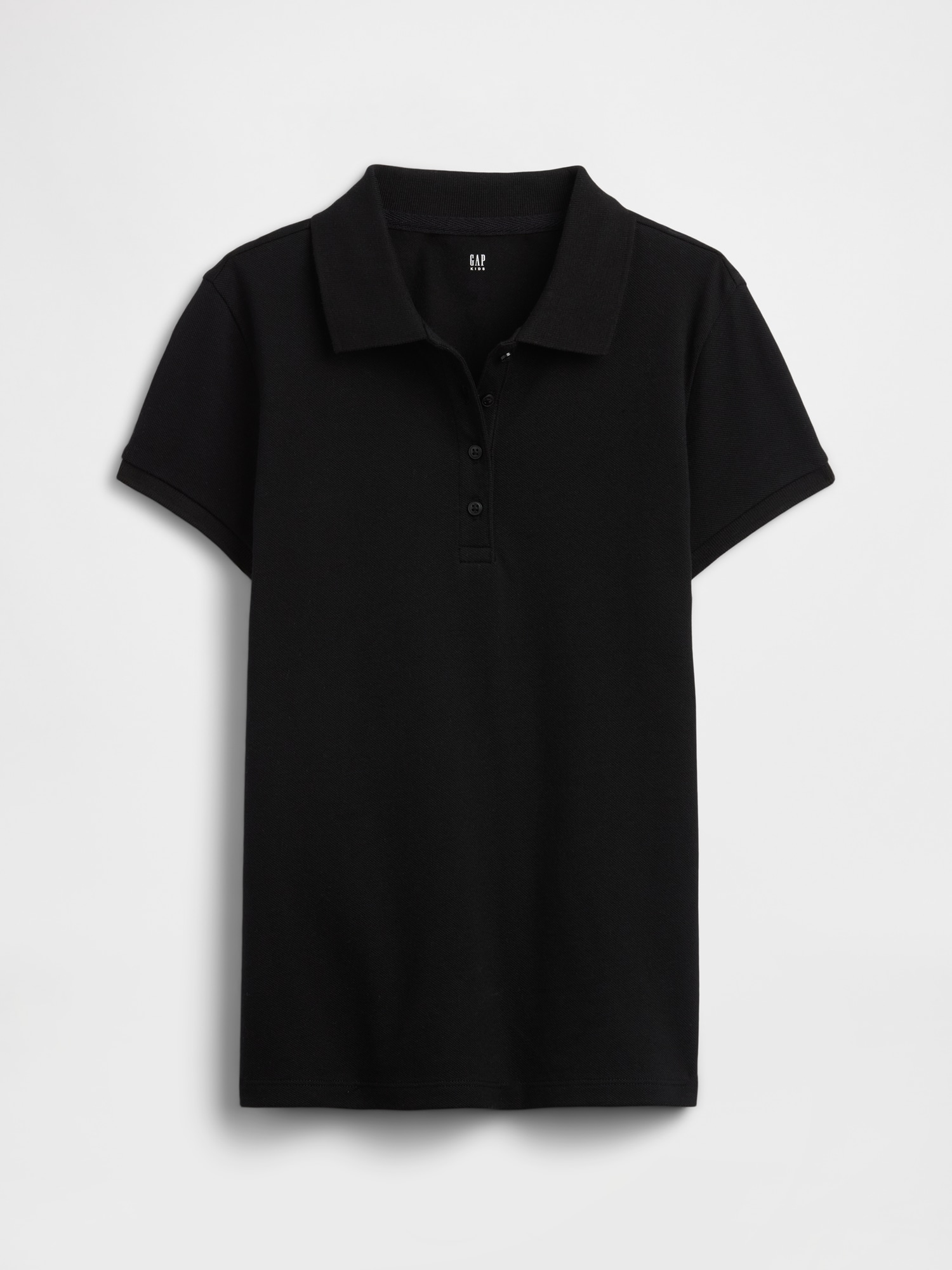 Kids Uniform Stretch Pique Polo Shirt
