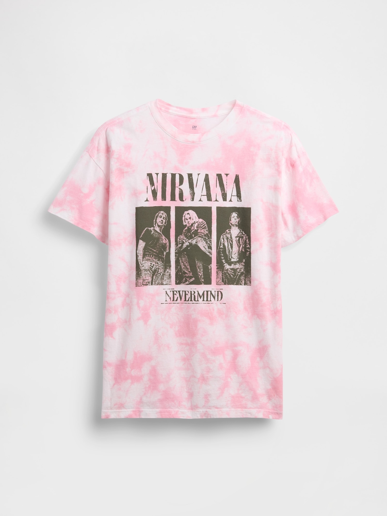 ニルヴァーナ オーバーサイズ チュニックTシャツ (キッズ)-1