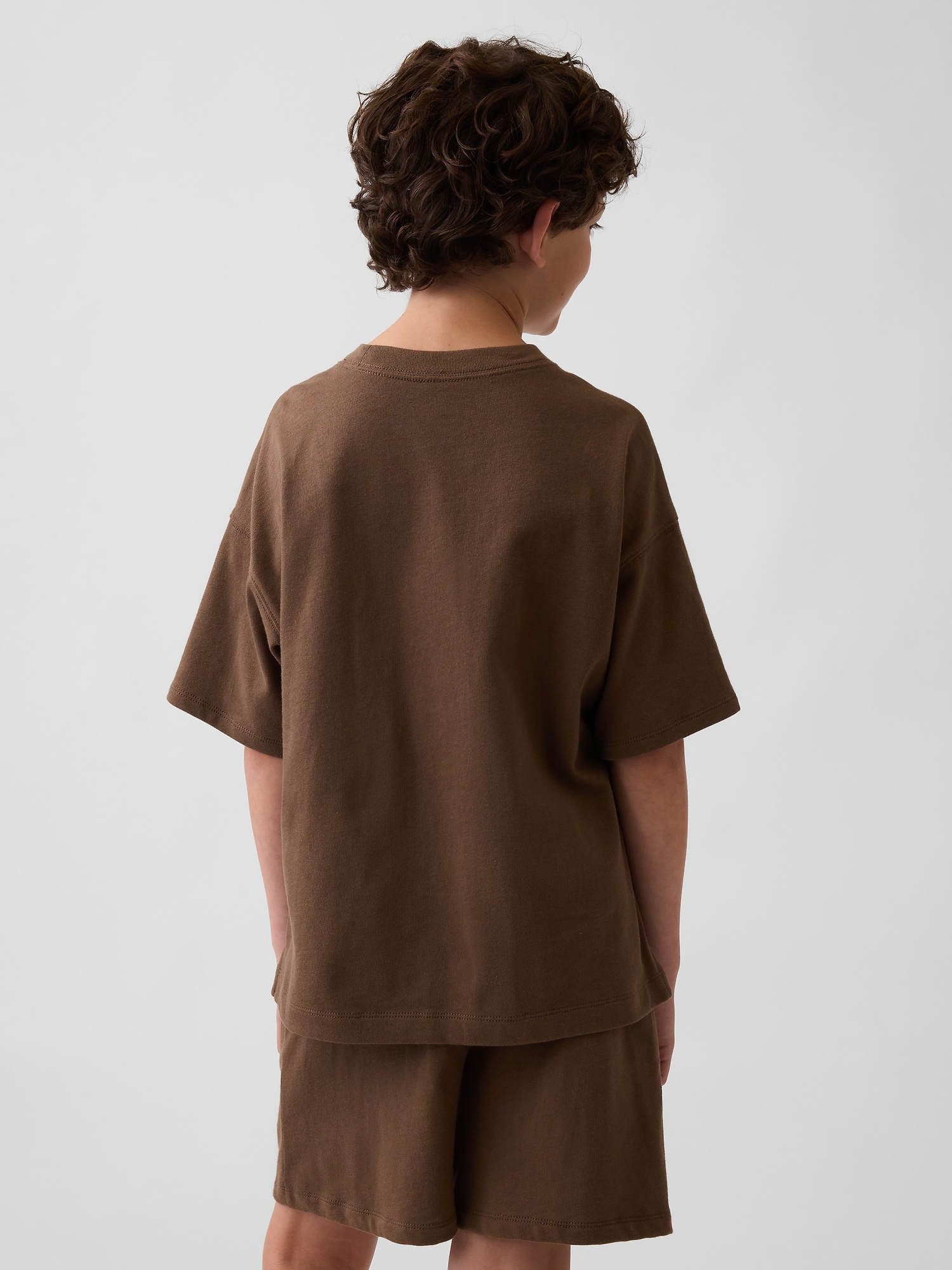 ヘビーウェイト オーバーサイズTシャツ (キッズ)-2
