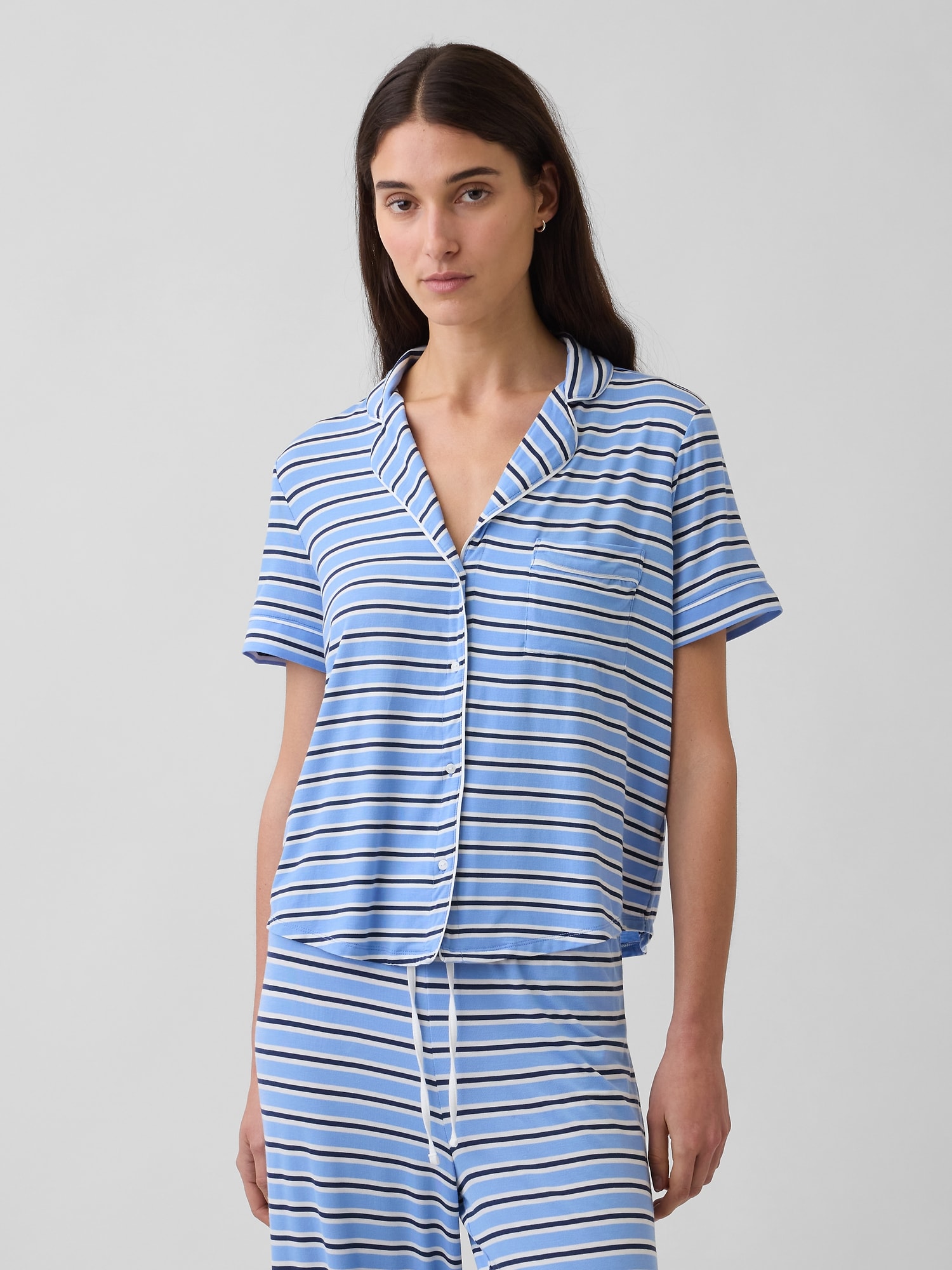 Softest Modal PJ Top