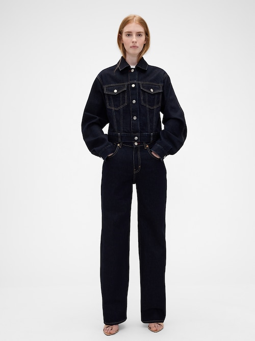Gap &times; Victoria Beckham ハイライズ ストレートデニム