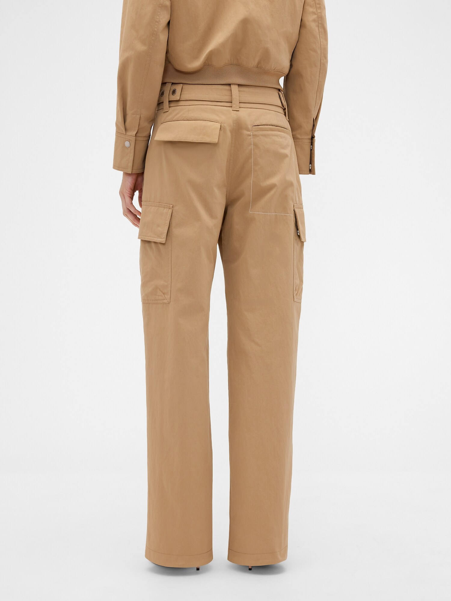 Gap &times; Victoria Beckham ハイライズ カーゴパンツ-4