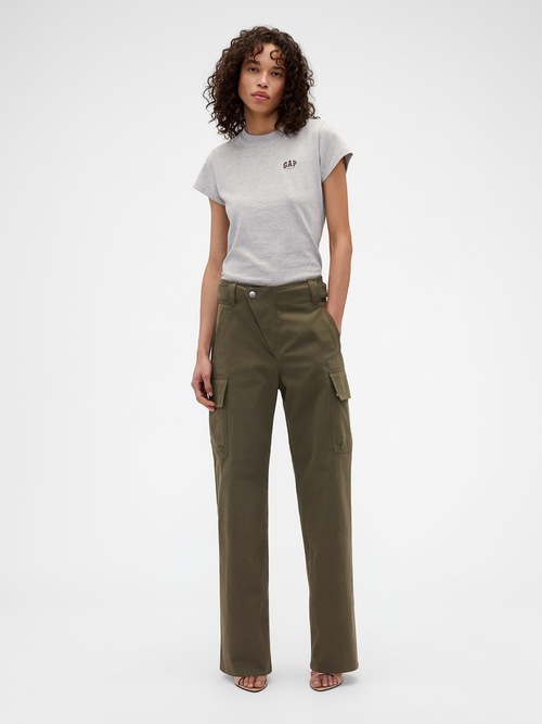 Gap &times; Victoria Beckham ハイライズ カーゴパンツ