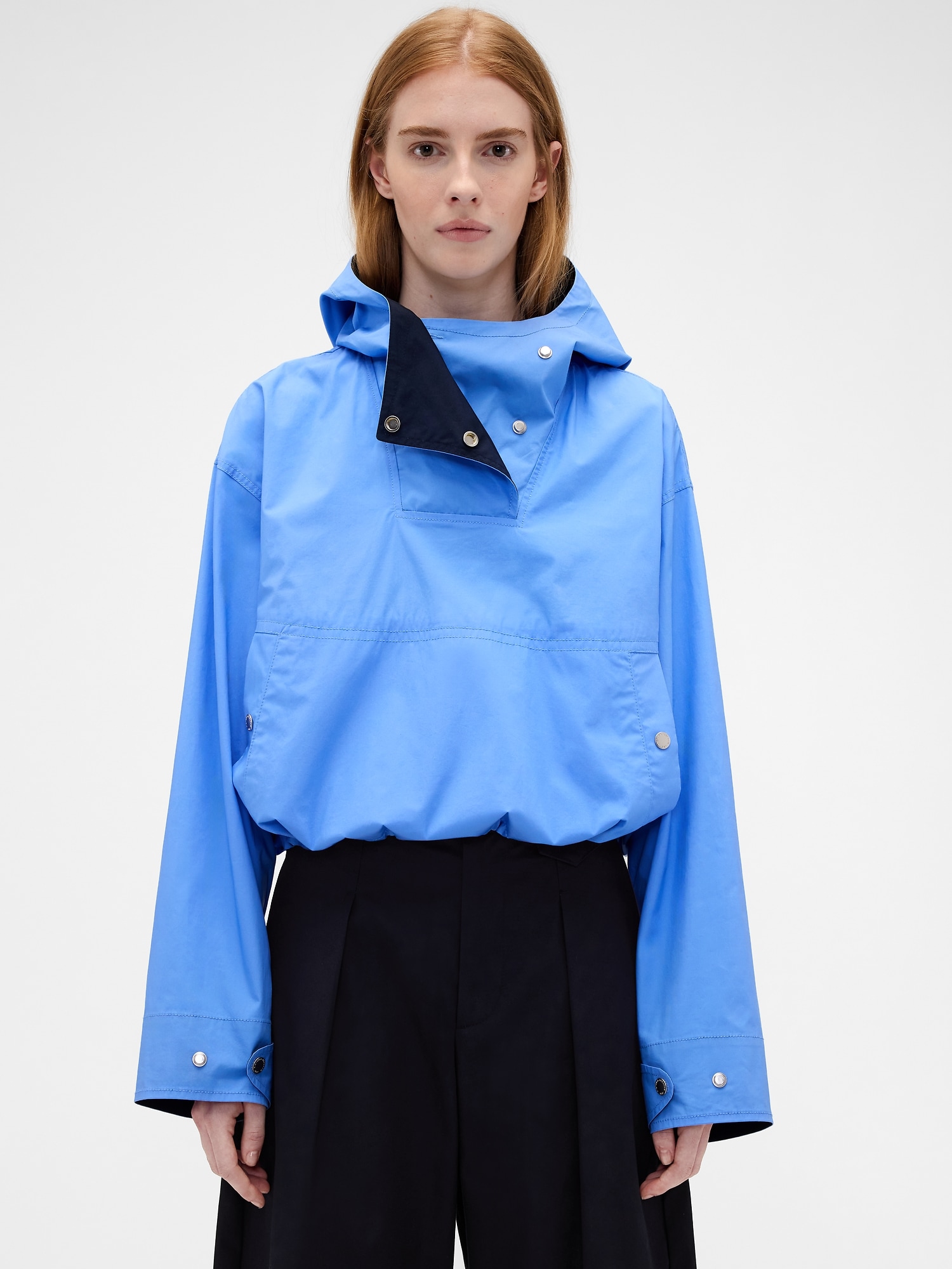 Gap × Victoria Beckham Hooded Pullover Jacket