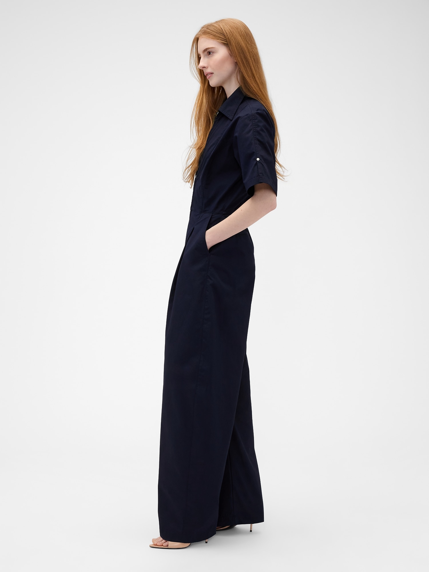 Gap &times; Victoria Beckham ルーズフィット ユーティリティジャンプスーツ-2